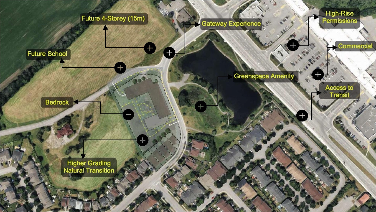 Construction site plan for project from page 30 of the file '2024-05-03 - Urban Design Brief - D02-02-21-0140'