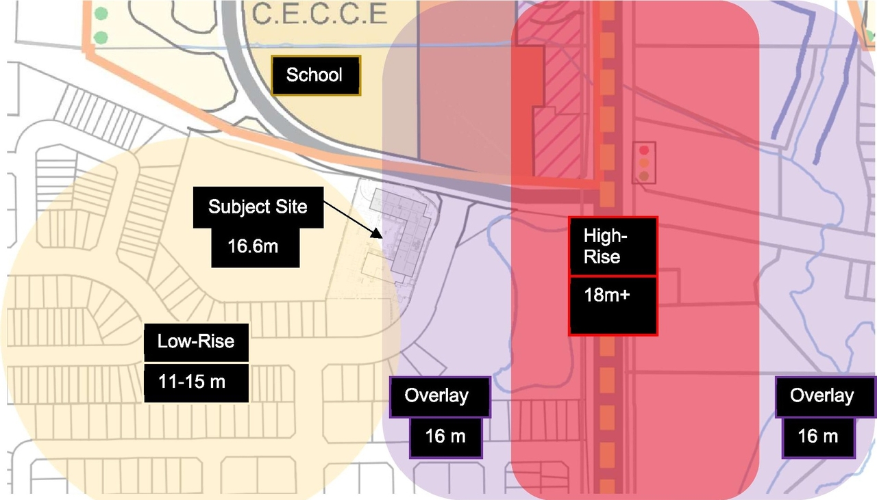 Construction site plan for project from page 34 of the file '2024-05-03 - Urban Design Brief - D02-02-21-0140'
