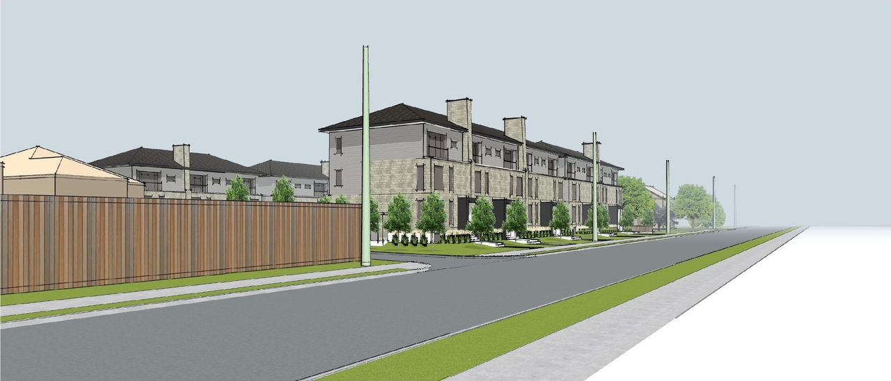 Rendering of building from page 6 of the file '2021-12-31 - Urban Design Brief - D02-02-21-0164'