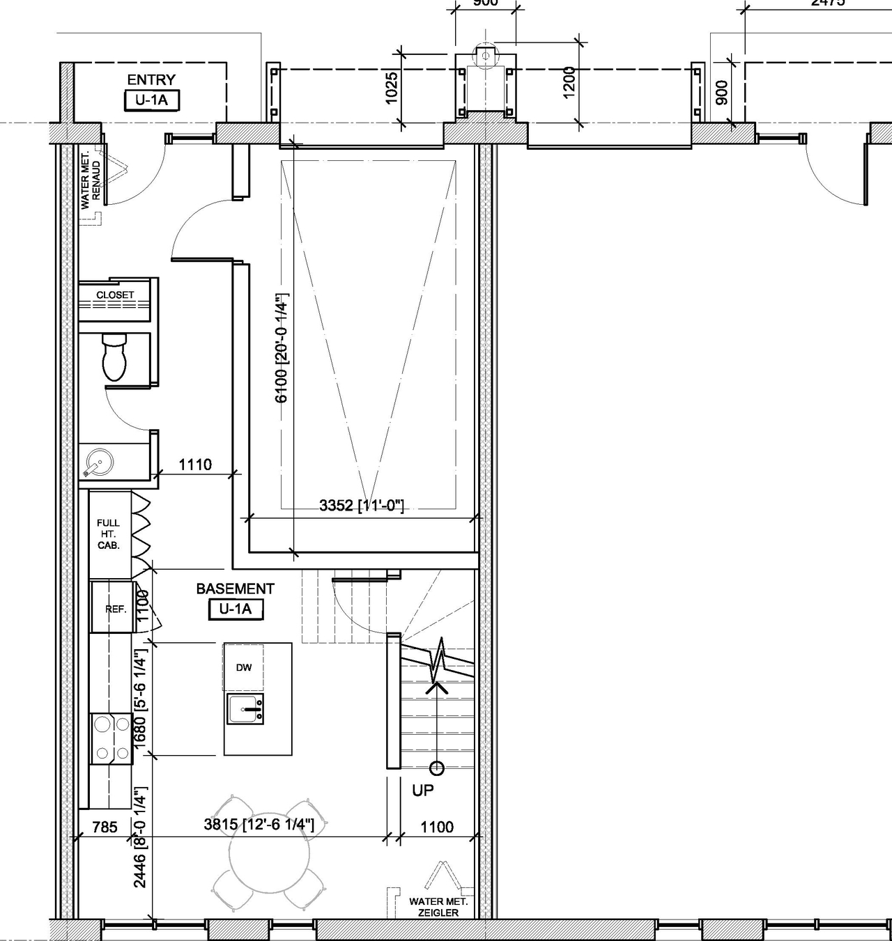 Floor plan for project from page 1 of the file '2021-12-31 - Floor Plans - D02-02-21-0164'