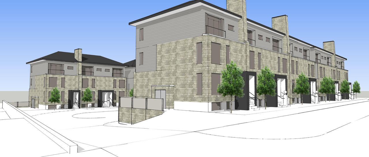 Rendering of building from page 1 of the file '2021-12-31 - Renderings - D02-02-21-0164'