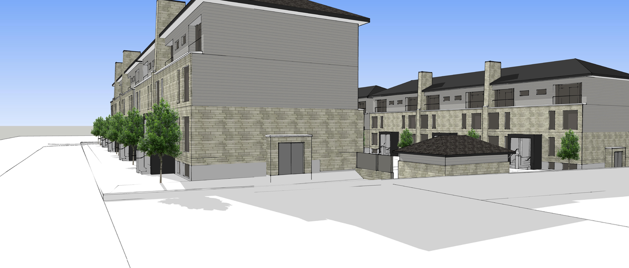 Rendering of building from page 4 of the file '2021-12-31 - Renderings - D02-02-21-0164'