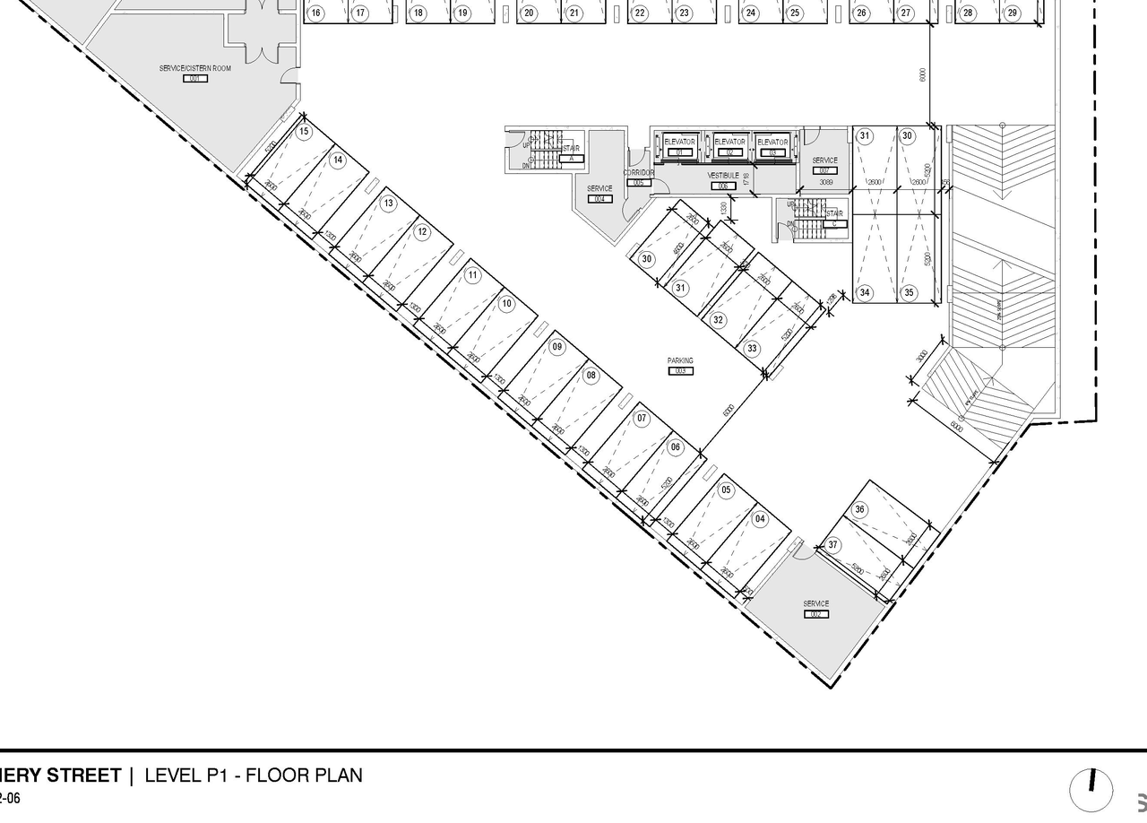 Floor plan for project from page 4 of the file '2022-01-17 - Site and Floor Plans - D02-02-22-0003'