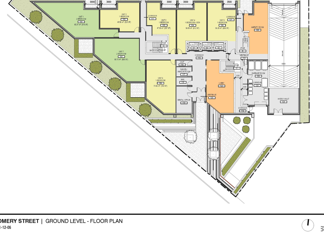 Floor plan for project from page 5 of the file '2022-01-17 - Site and Floor Plans - D02-02-22-0003'