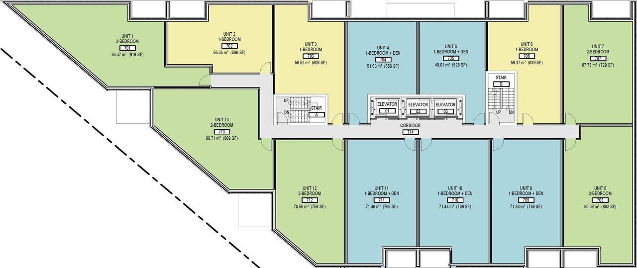 Floor plan for project from page 7 of the file '2022-01-17 - Site and Floor Plans - D02-02-22-0003'