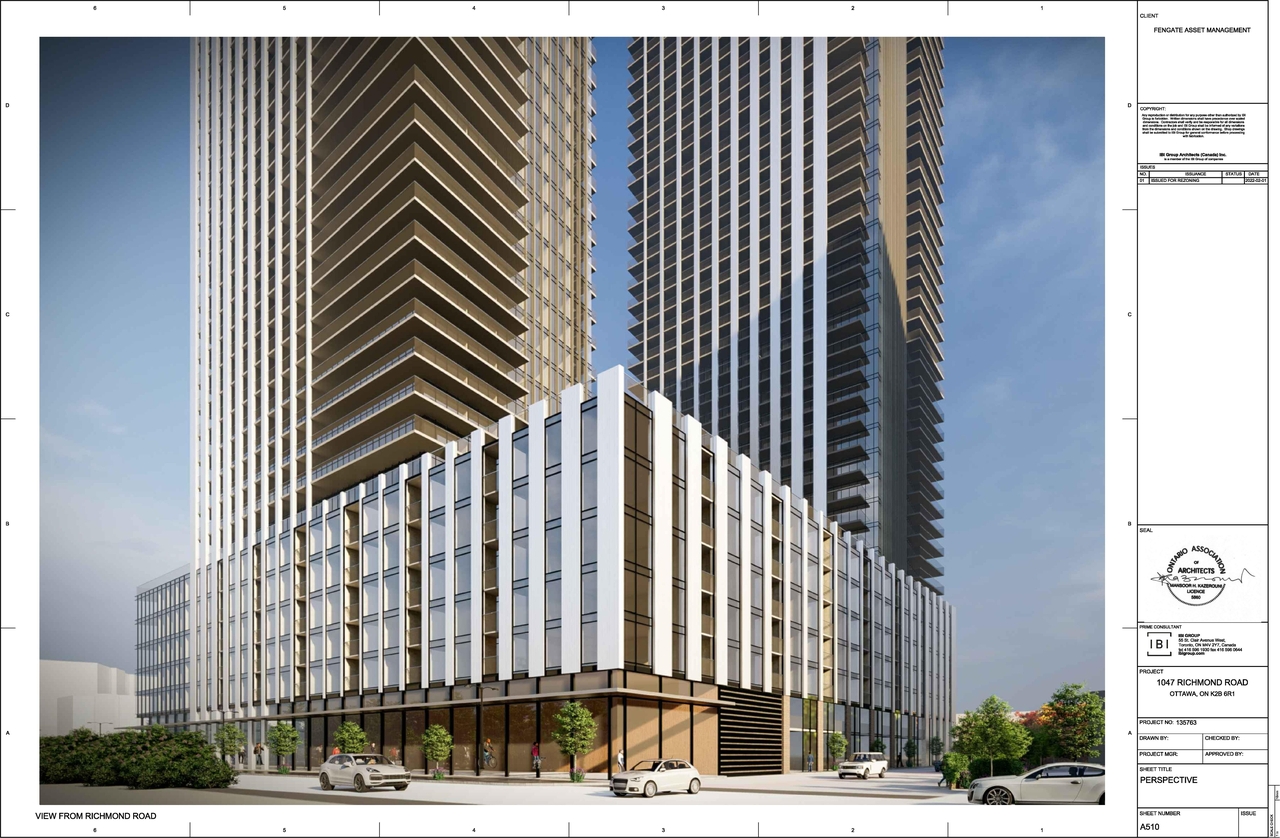 Rendering of building from page 10 of the file '2022-02-04 - Renderings - D02-02-22-0012'