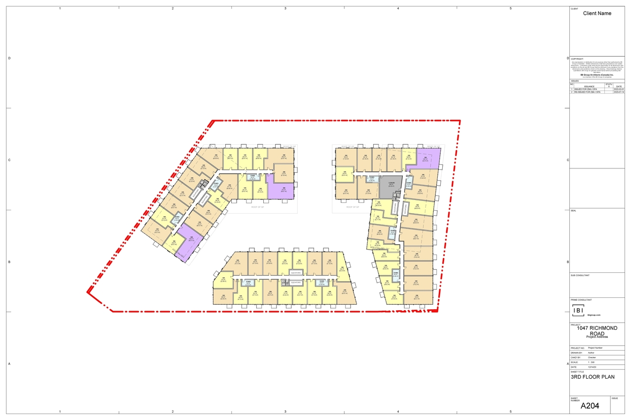 Floor plan for project from page 11 of the file '2023-07-25 - Site Plan & Floor Plans - D02-02-22-0012'