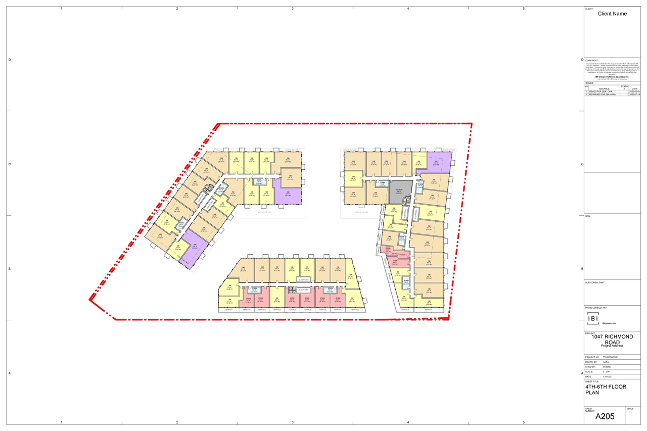 Floor plan for project from page 12 of the file '2023-07-25 - Site Plan & Floor Plans - D02-02-22-0012'