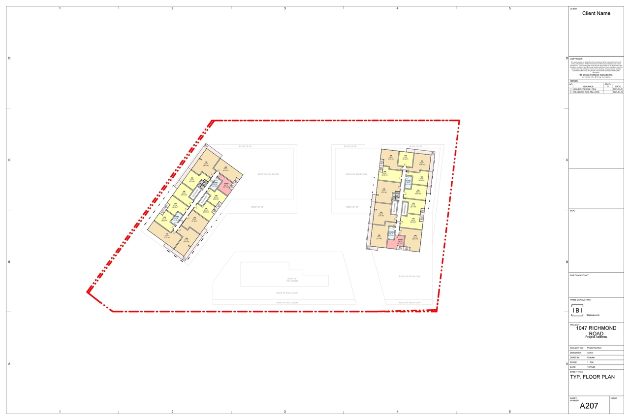 Floor plan for project from page 14 of the file '2023-07-25 - Site Plan & Floor Plans - D02-02-22-0012'