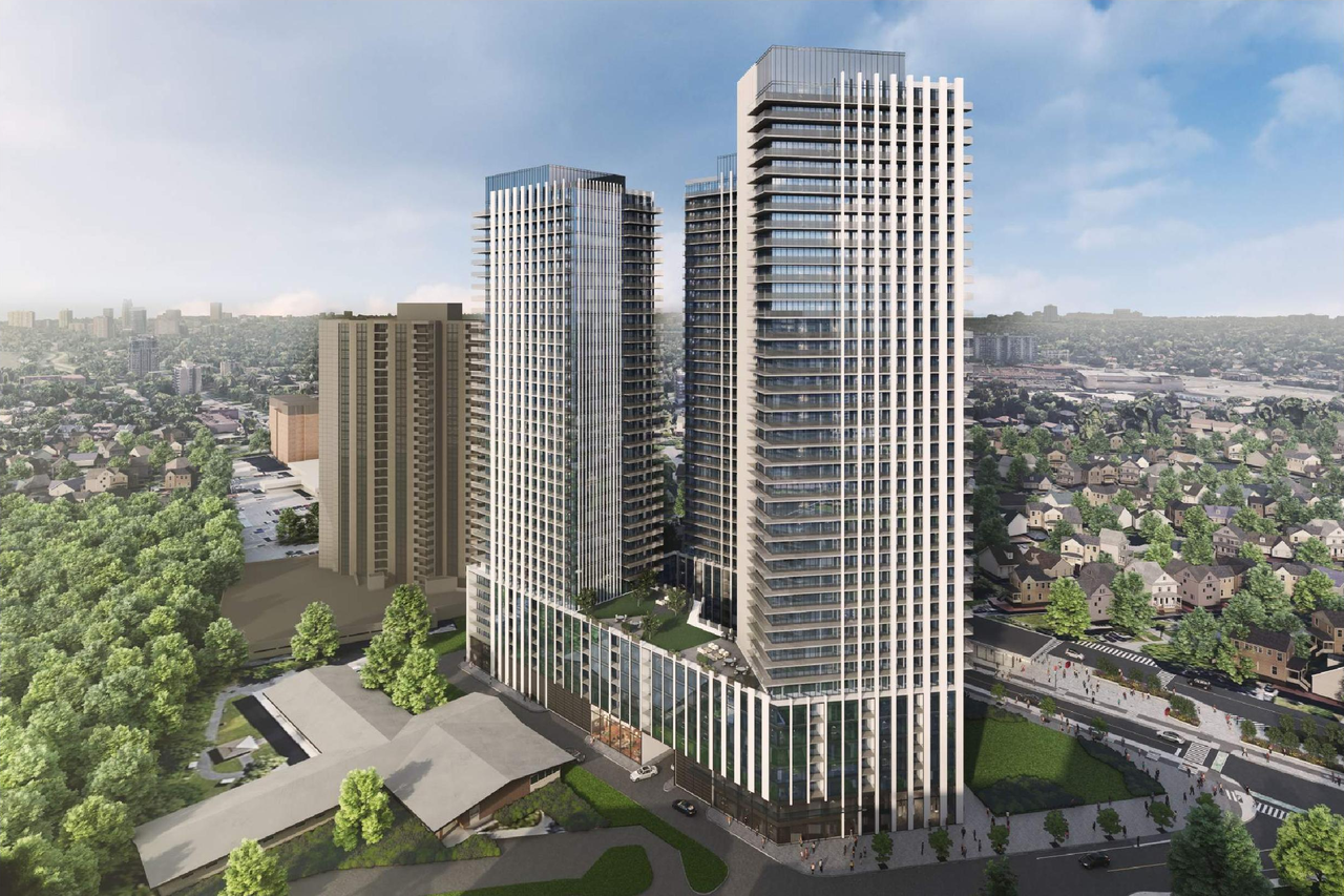 Rendering of building from page 1 of the file '2022-03-30 - UDRP Presentation - D02-02-22-0012'