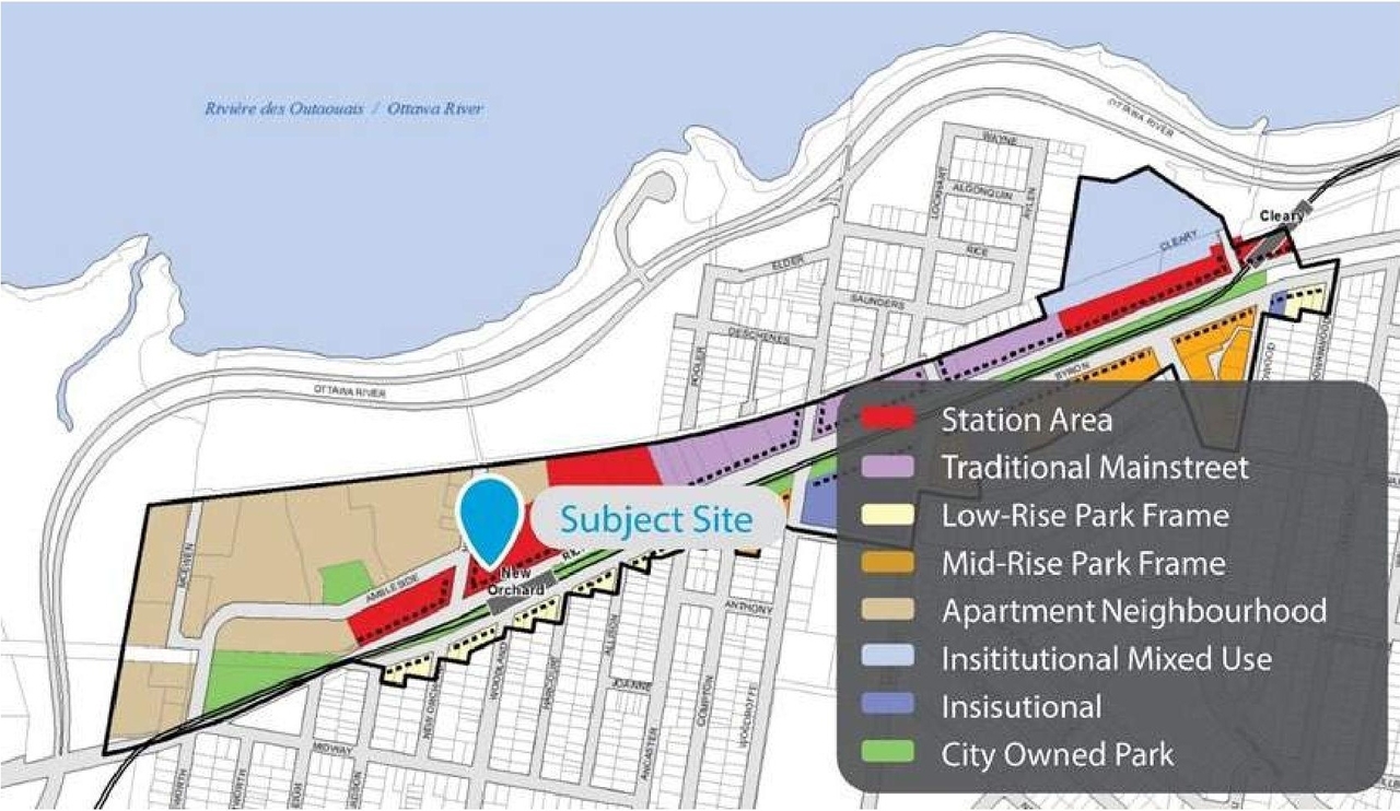 Construction site plan for project from page 9 of the file '2022-03-30 - UDRP Presentation - D02-02-22-0012'