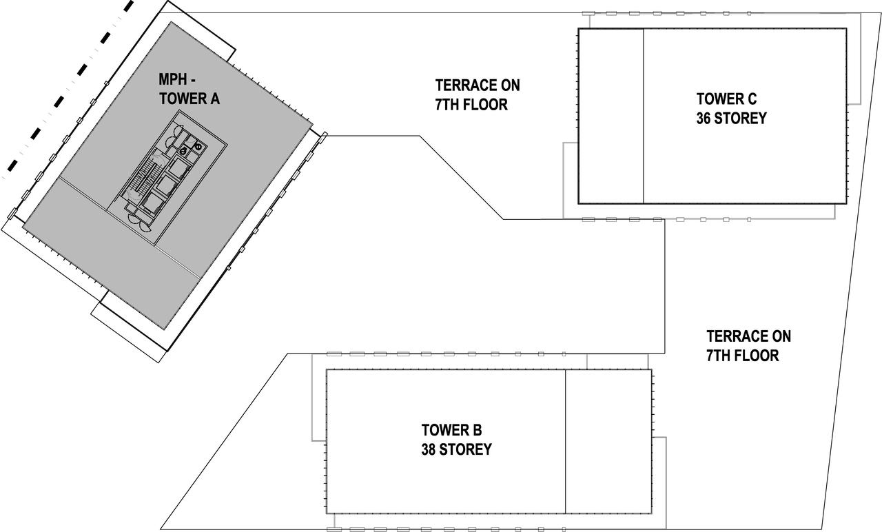 Floor plan for project from page 14 of the file '2022-02-04 - Site Plan, Floor Plans, and Parking Plan - D02-02-22-0012'