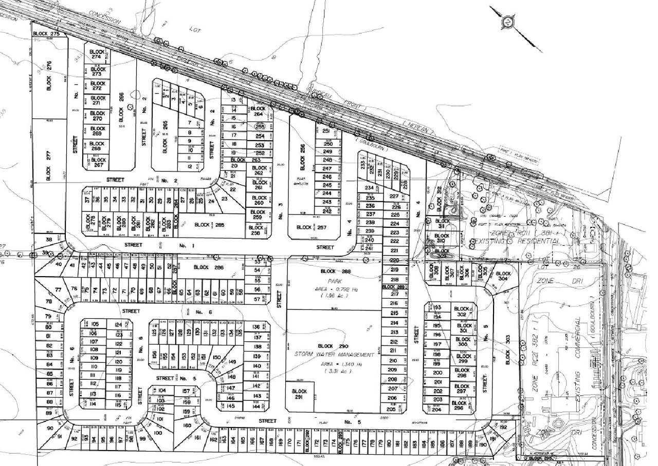 Construction site plan for project from page 8 of the file '2024-09-24 - Planning Rationale & Urban Design Brief - D02-02-22-0024'