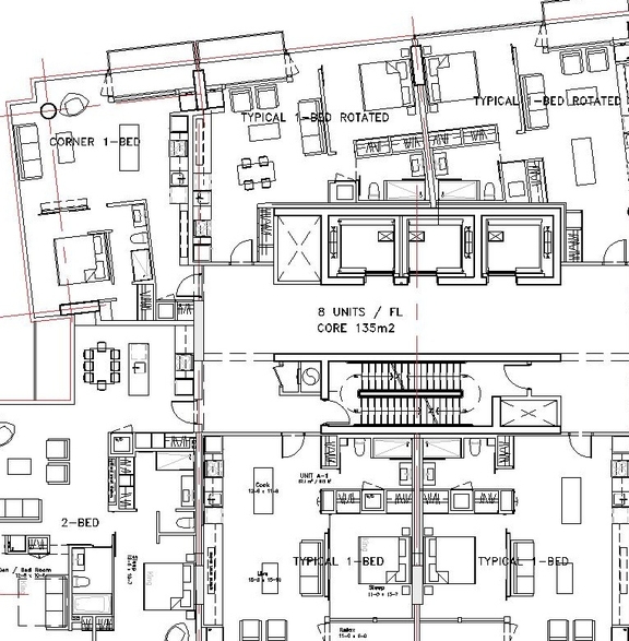 Construction site plan for project from page 18 of the file '2023-12-21 - Urban Design Review Drawing Package - D02-02-22-0025'