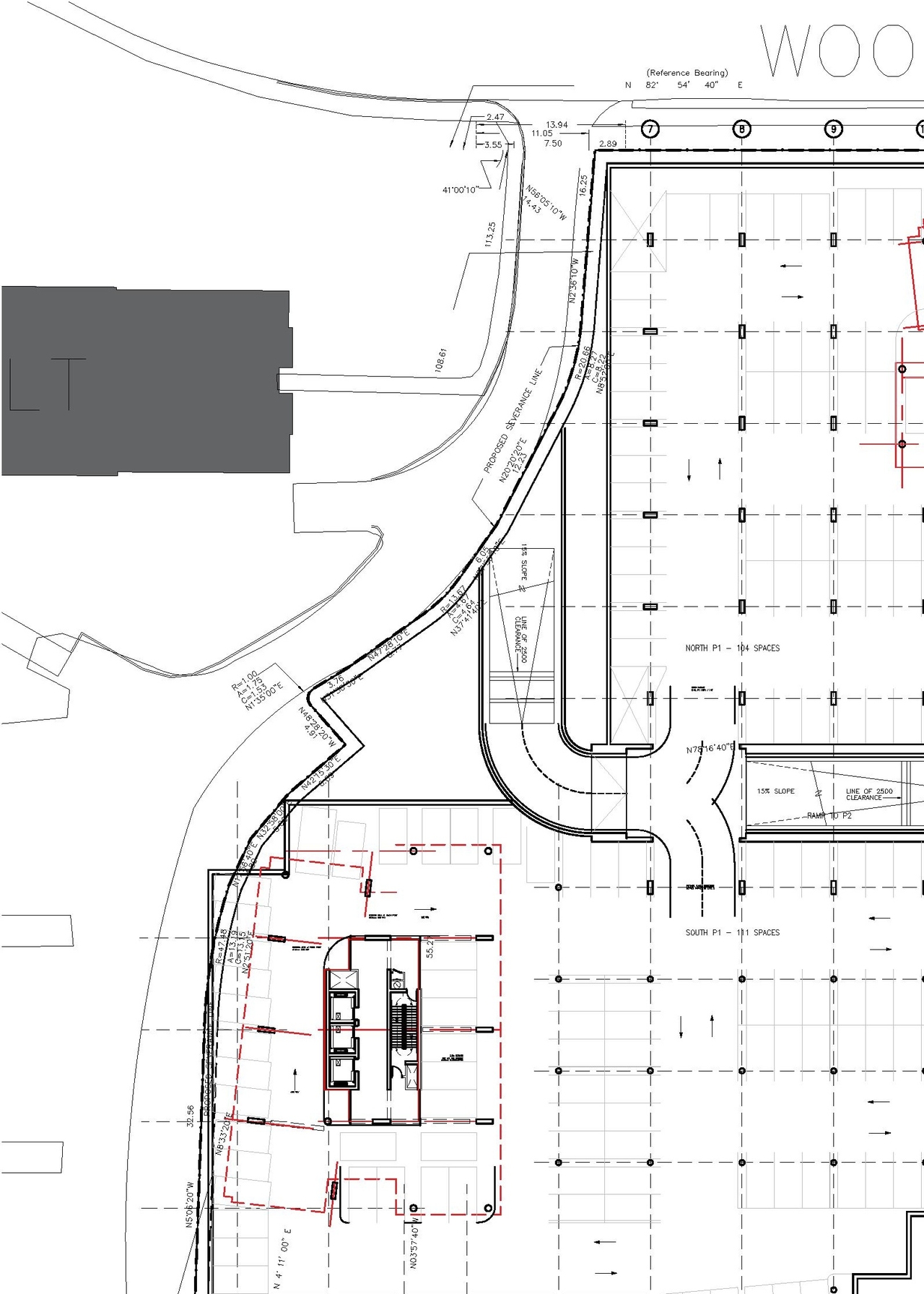 Construction site plan for project from page 18 of the file '2023-12-21 - Urban Design Review Drawing Package - D02-02-22-0025'