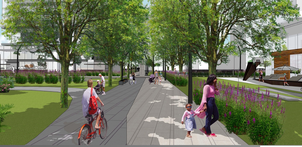 Rendering of building from page 36 of the file '2022-12-02 - Drawings and Design Studies - D02-02-22-0025'