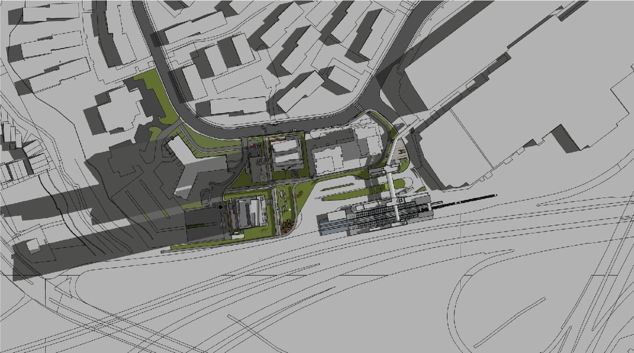 Construction site plan for project from page 39 of the file '2022-12-02 - Drawings and Design Studies - D02-02-22-0025'