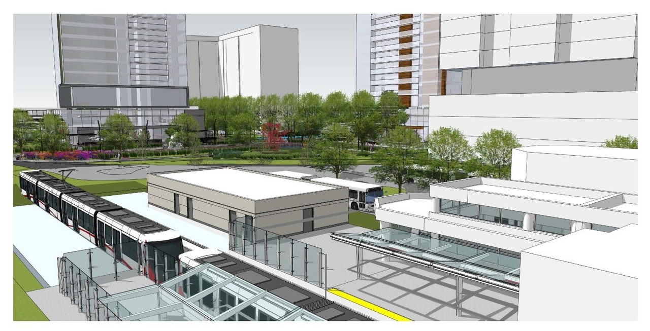 Construction site plan for project from page 5 of the file '2022-12-02 - Drawings and Design Studies - D02-02-22-0025'