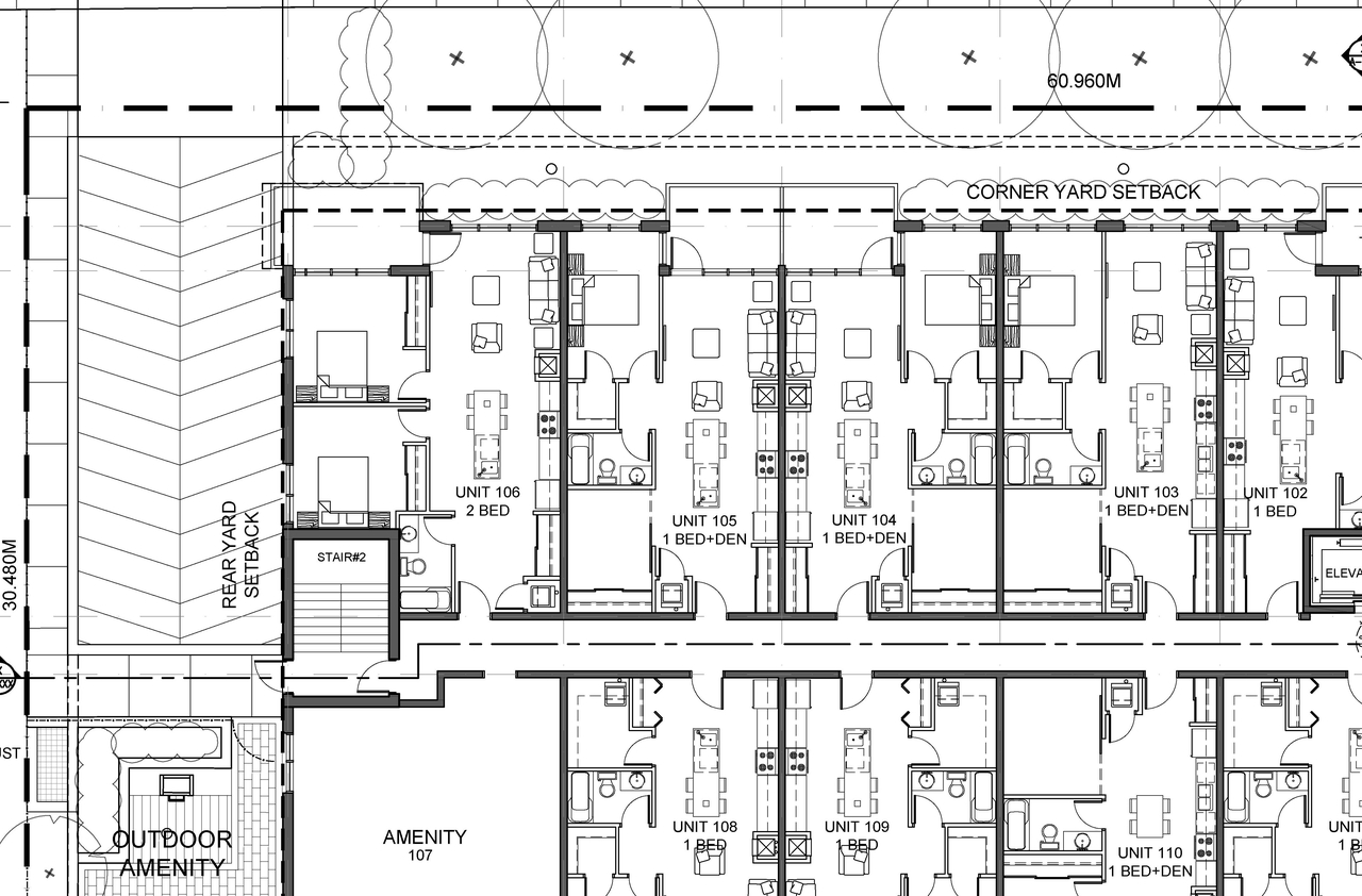 Floor plan for project from page 1 of the file '2022-03-25 - Main Level Floor Plan - D02-02-22-0026'