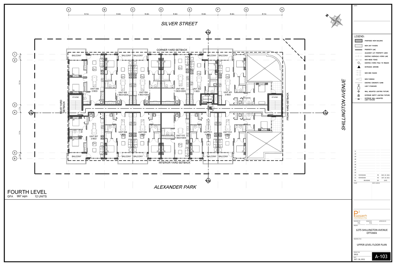 Floor plan for project from page 1 of the file '2022-03-25 - Upper Level Floor Plan - D02-02-22-0026'