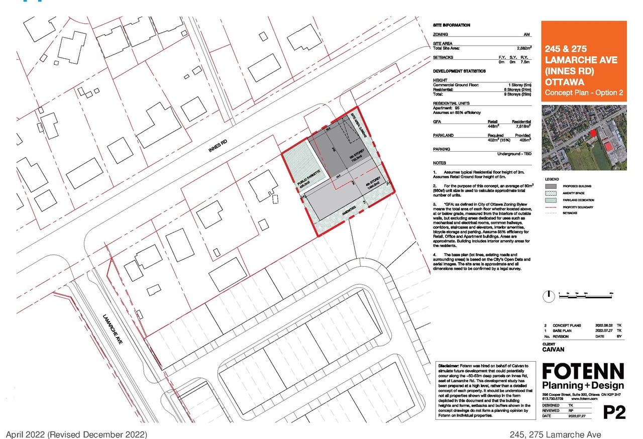 Construction site plan for project from page 44 of the file '2023-01-13 - Urban Design Brief - D02-02-22-0035'