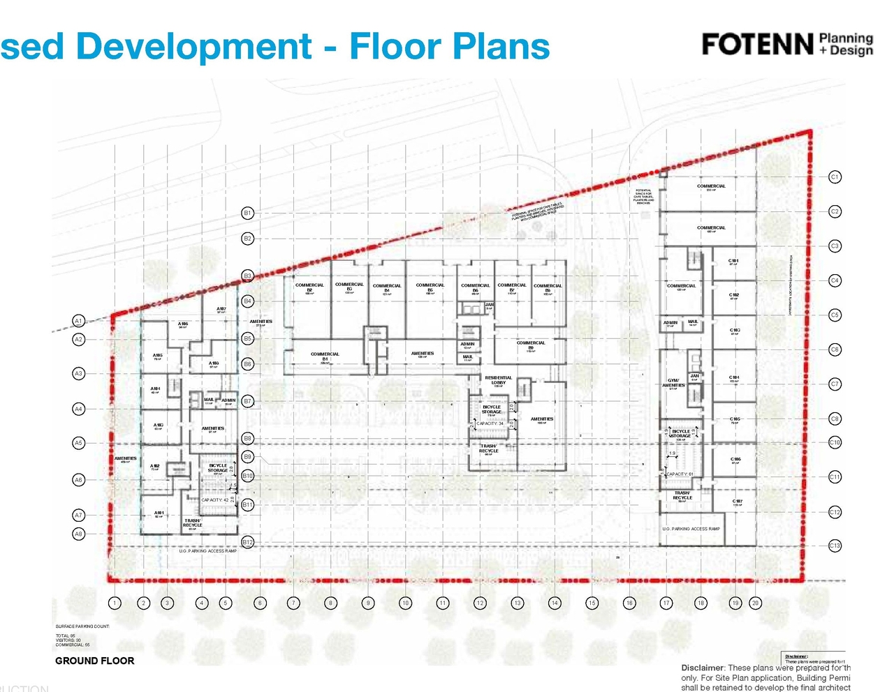 Floor plan for project from page 29 of the file '2022-09-29 UDRP Submission D02-02-22-0038'