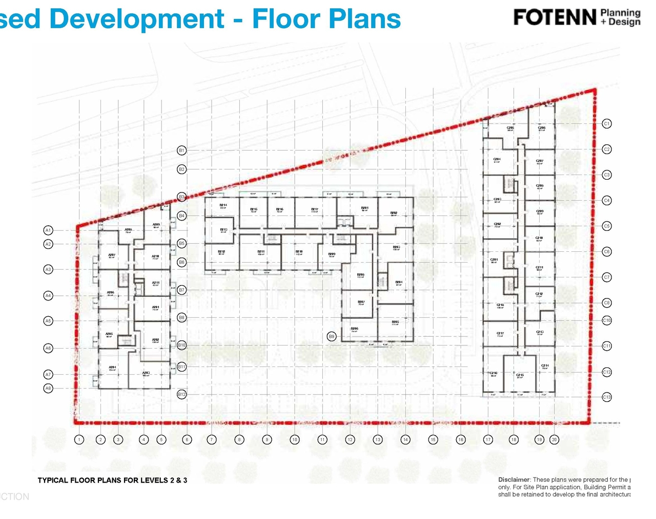 Floor plan for project from page 30 of the file '2022-09-29 UDRP Submission D02-02-22-0038'