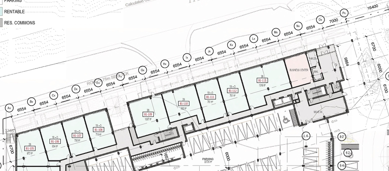 Floor plan for project from page 34 of the file '2023-01-22 Design Brief D02-02-22-0038'