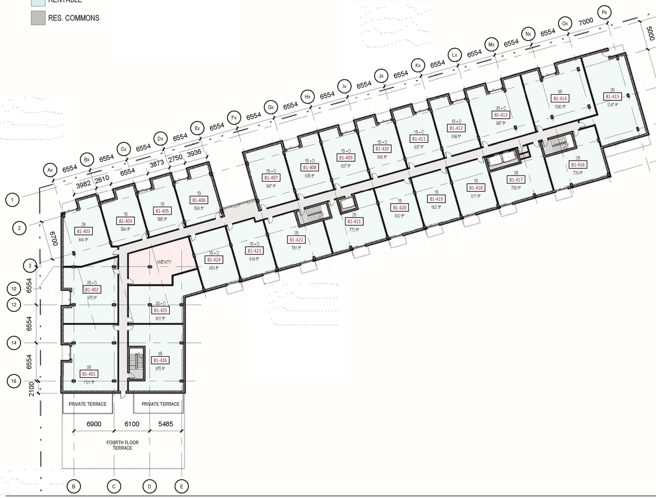 Floor plan for project from page 37 of the file '2023-01-22 Design Brief D02-02-22-0038'