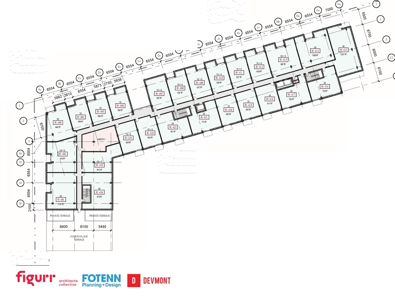 Floor plan for project from page 37 of the file '2023-01-22 Design Brief D02-02-22-0038'