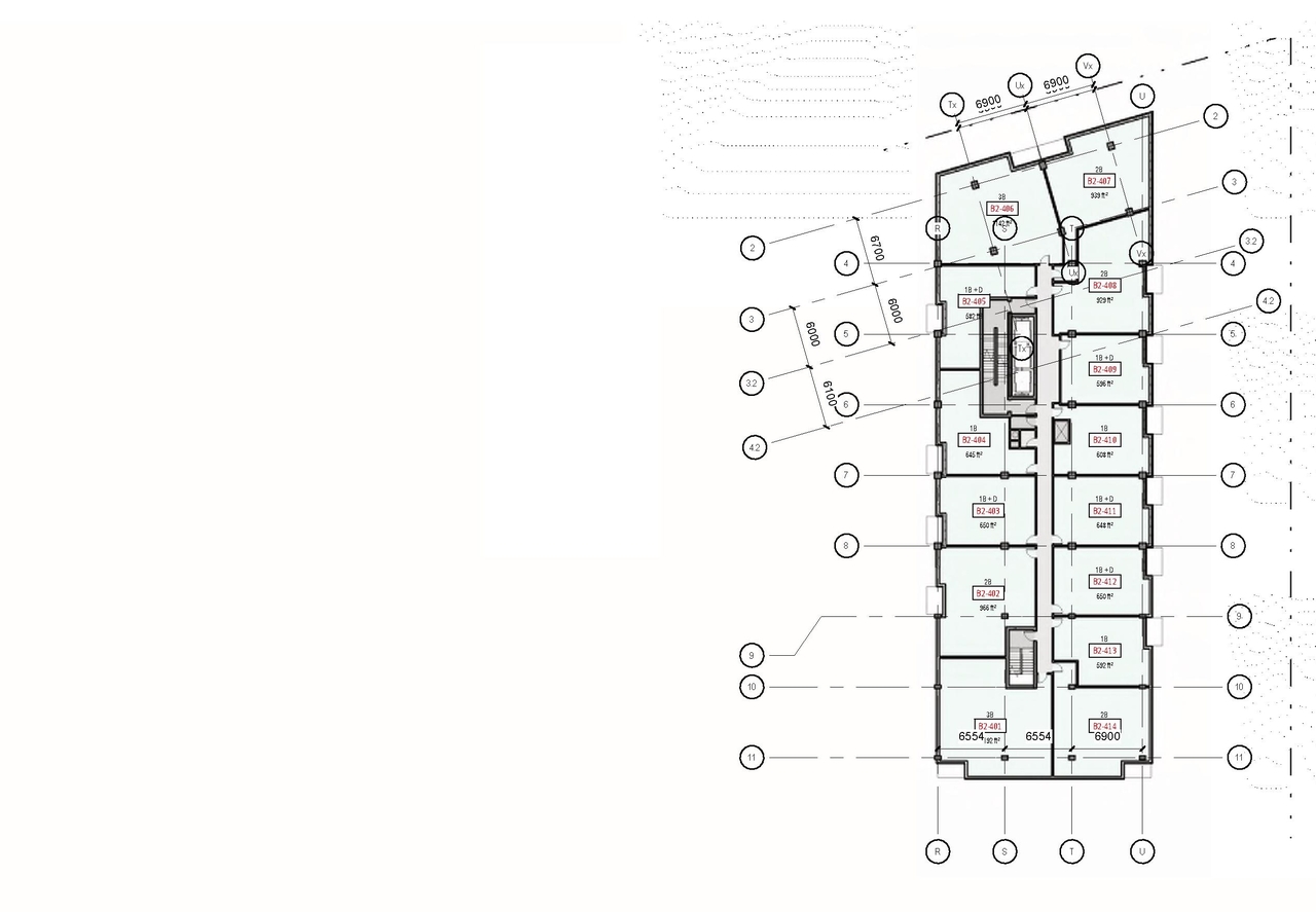 Floor plan for project from page 38 of the file '2023-01-22 Design Brief D02-02-22-0038'
