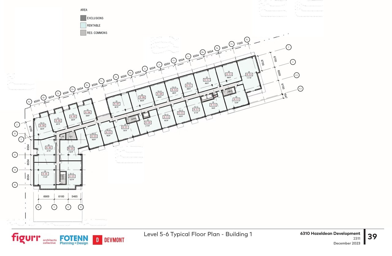Floor plan for project from page 39 of the file '2023-01-22 Design Brief D02-02-22-0038'