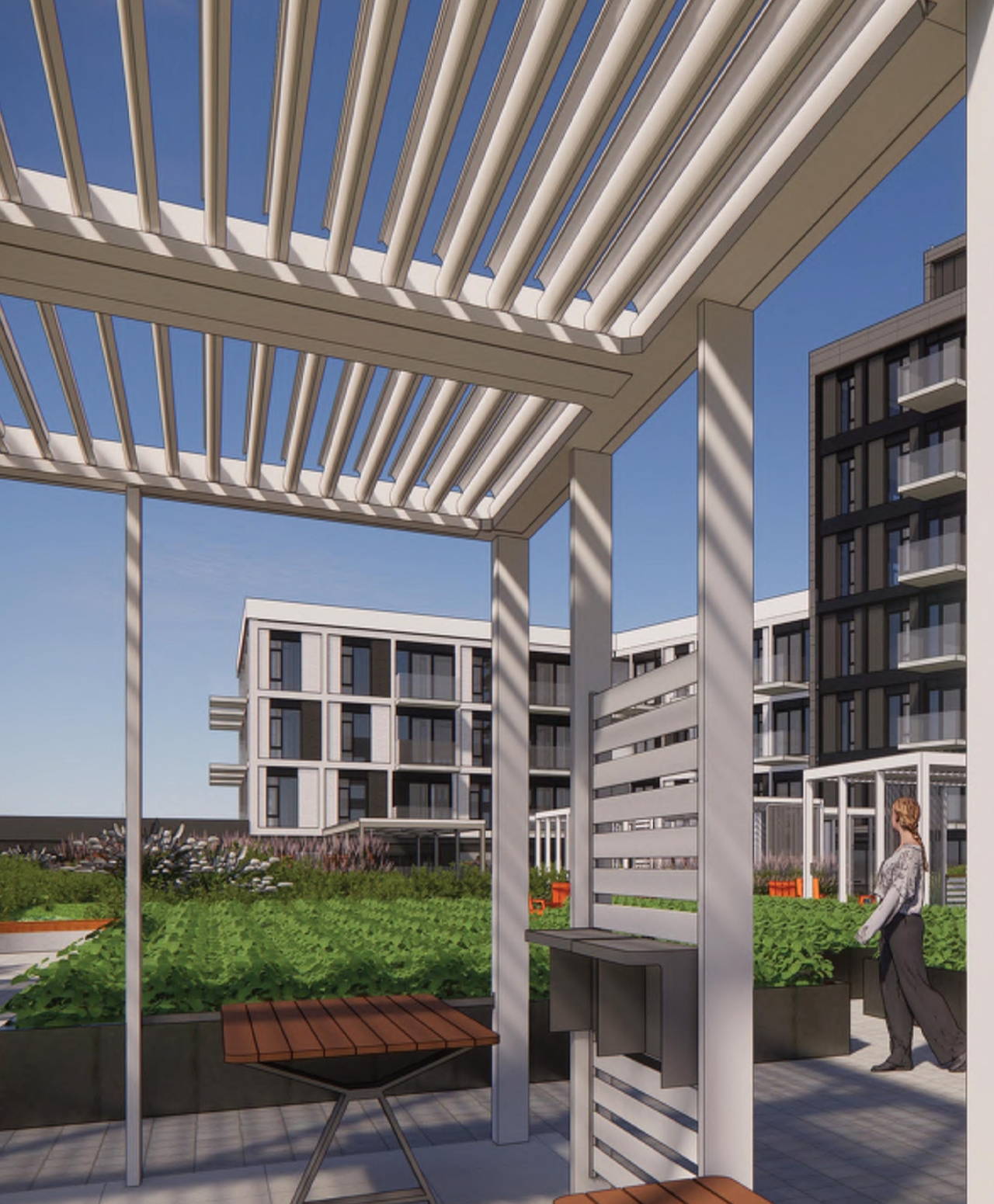 Rendering of building from page 9 of the file '2023-01-22 Design Brief D02-02-22-0038'