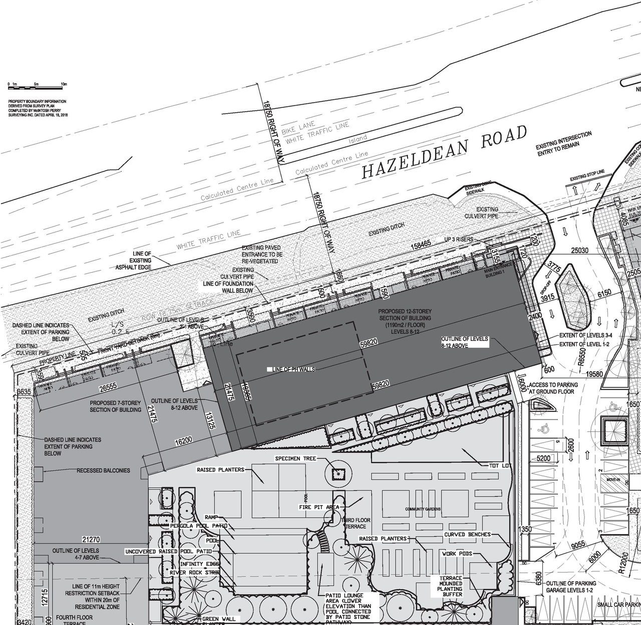 Construction site plan for project from page 24 of the file '2024-06-18 - Design Brief Revision - D02-02-22-0038'