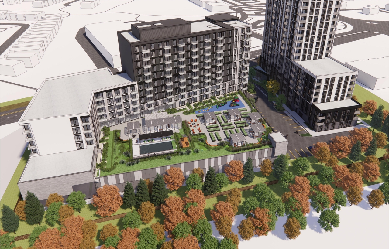 Rendering of building from page 10 of the file '2024-04-17 - Design Brief - D02-02-22-0038'