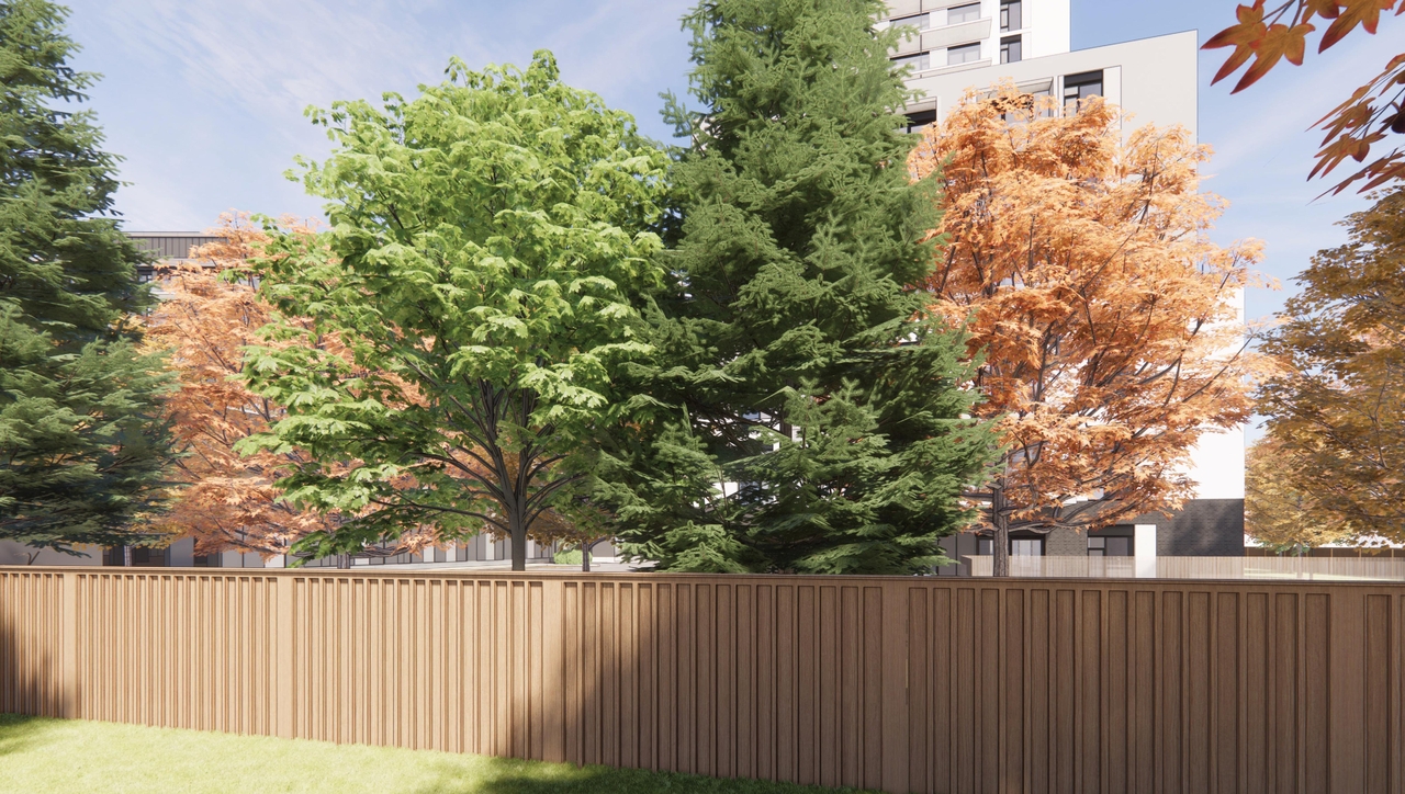 Rendering of building from page 11 of the file '2024-04-17 - Design Brief - D02-02-22-0038'