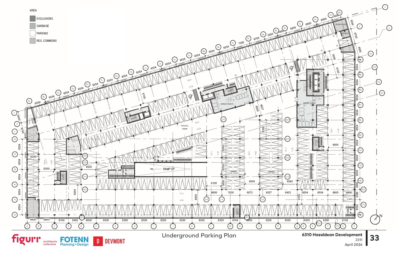 Floor plan for project from page 33 of the file '2024-04-17 - Design Brief - D02-02-22-0038'