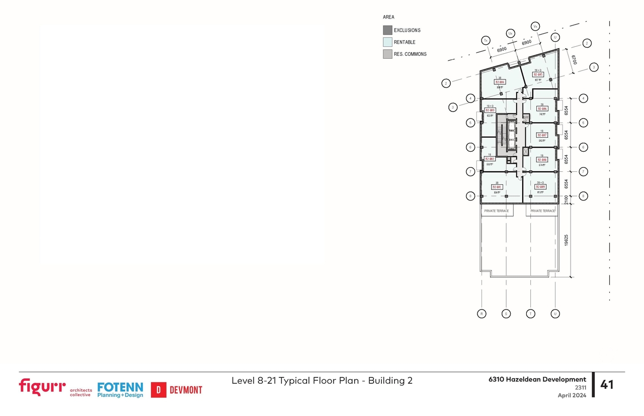 Floor plan for project from page 41 of the file '2024-04-17 - Design Brief - D02-02-22-0038'