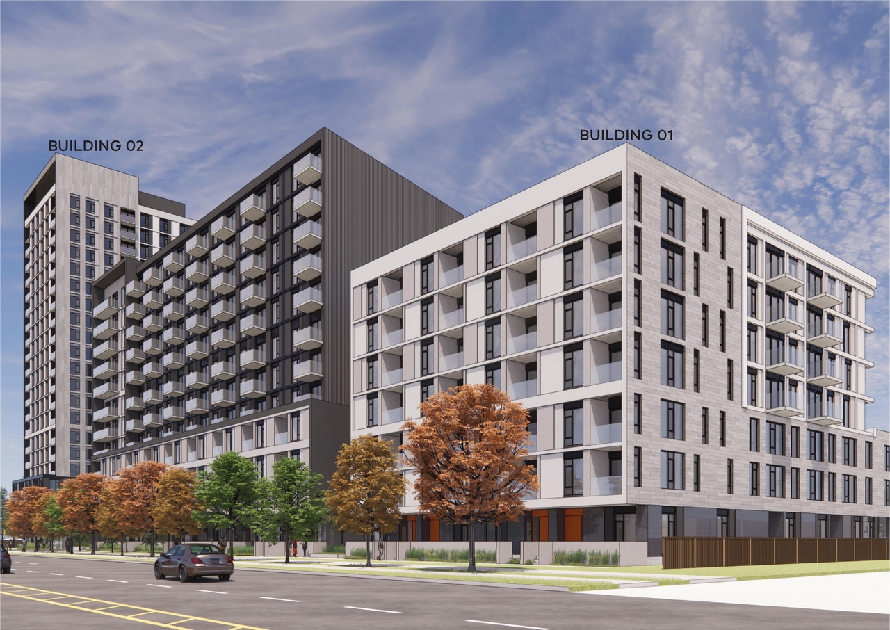 Rendering of building from page 5 of the file '2024-04-17 - Design Brief - D02-02-22-0038'