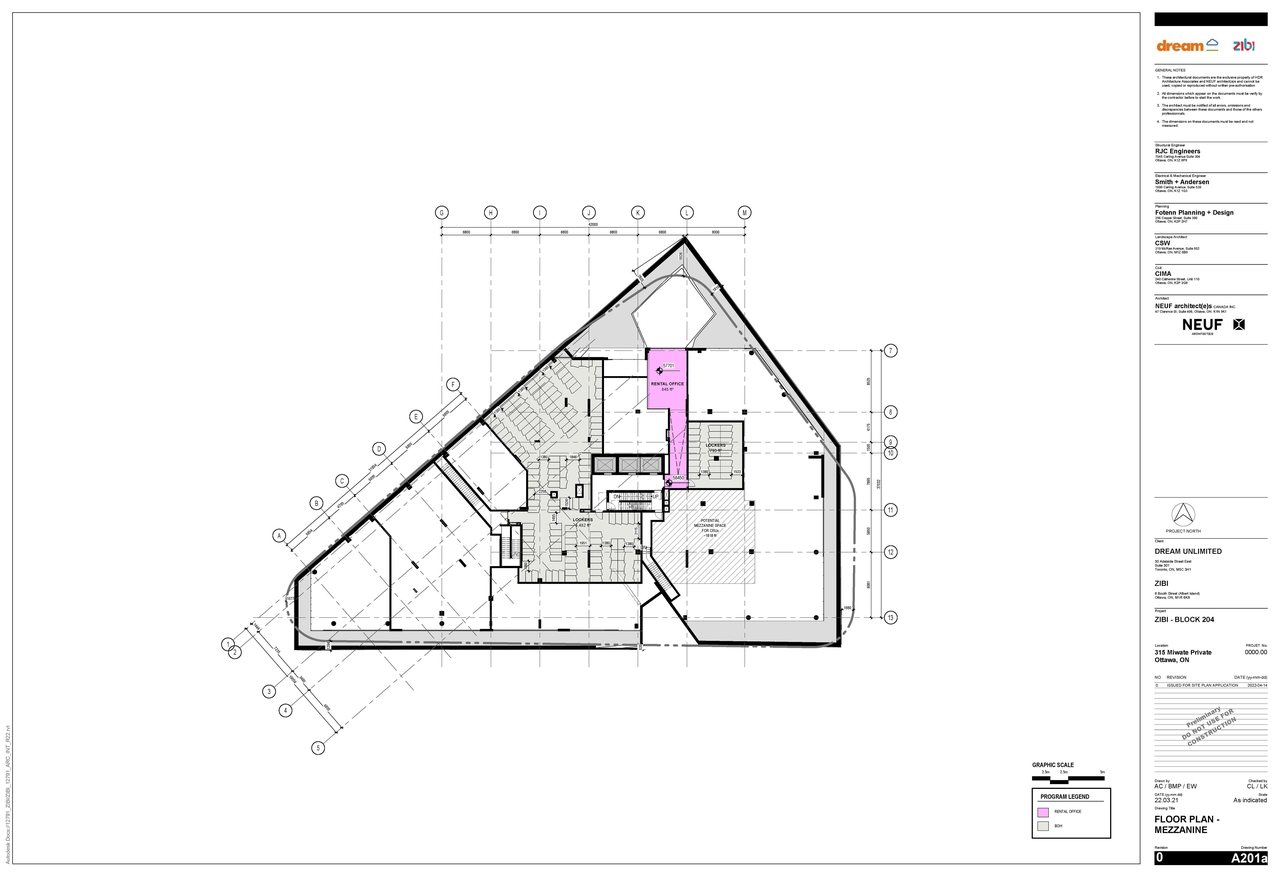 Floor plan for project from page 1 of the file '2022-04-27 - Floor Plan-Mezzanine - D02-02-22-0040'