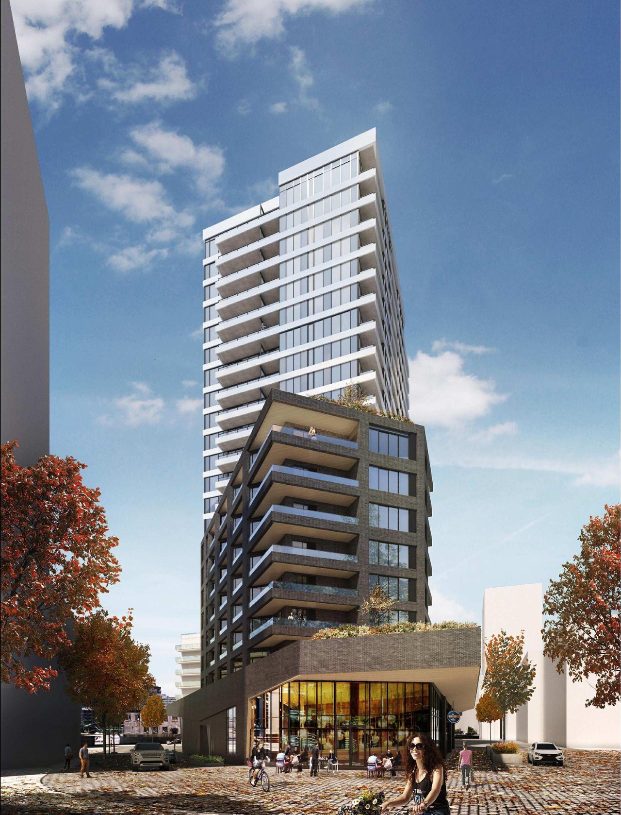 Rendering of building from page 3 of the file '2022-12-30 - Axonometric Views and Project Perspectives - D02-02-22-0040'