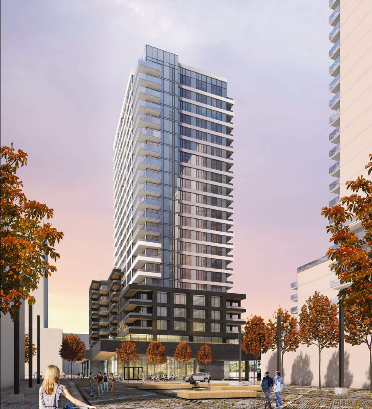 Rendering of building from page 50 of the file '2022-10-03 - Design Brief - D02-02-22-0040'