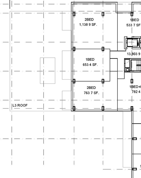 Floor plan for project from page 2 of the file '2022-05-17 - Floor Plans - D02-02-22-0049'