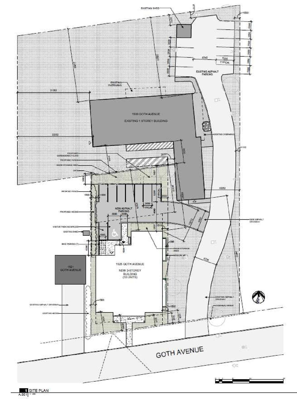 Construction site plan for project from page 16 of the file '2022-06-29 - Planning Rationale & Design Brief - D02-02-22-0059'