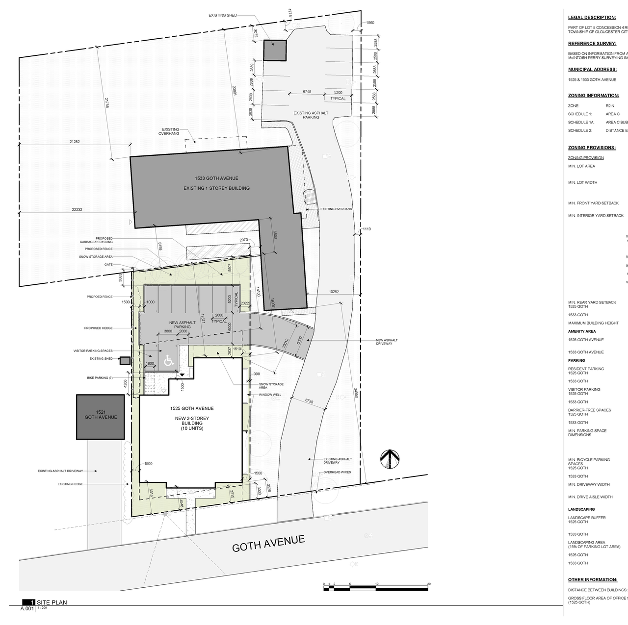 Construction site plan for project from page 47 of the file '2022-06-29 - Planning Rationale & Design Brief - D02-02-22-0059'