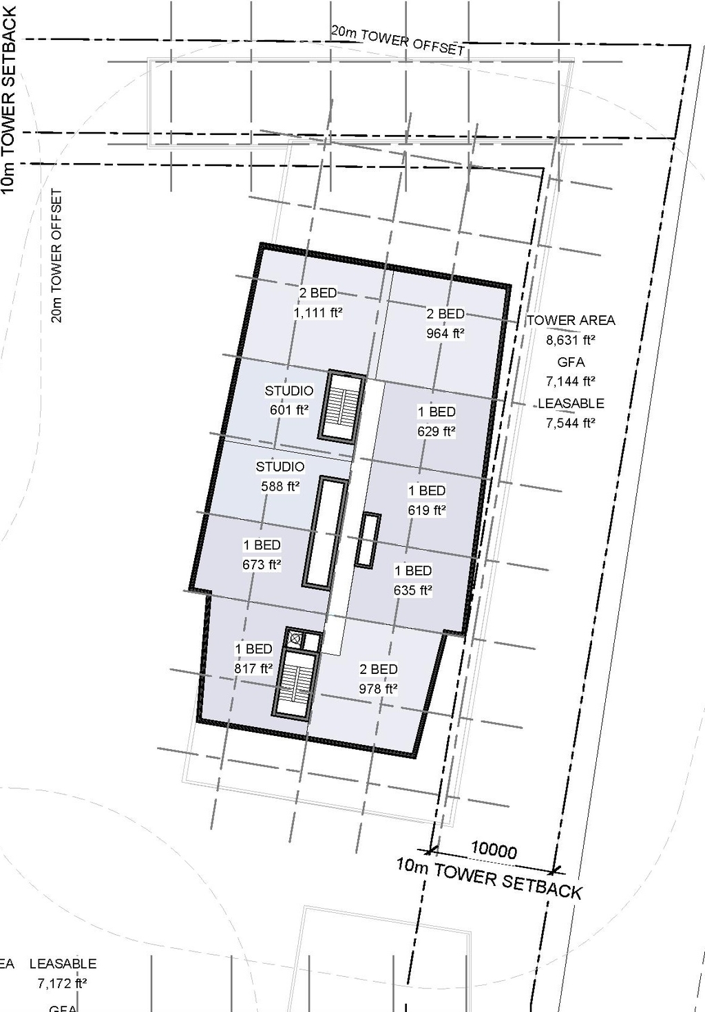 Construction site plan for project from page 23 of the file '2022-07-04 - Design Brief - D02-02-22-0062'
