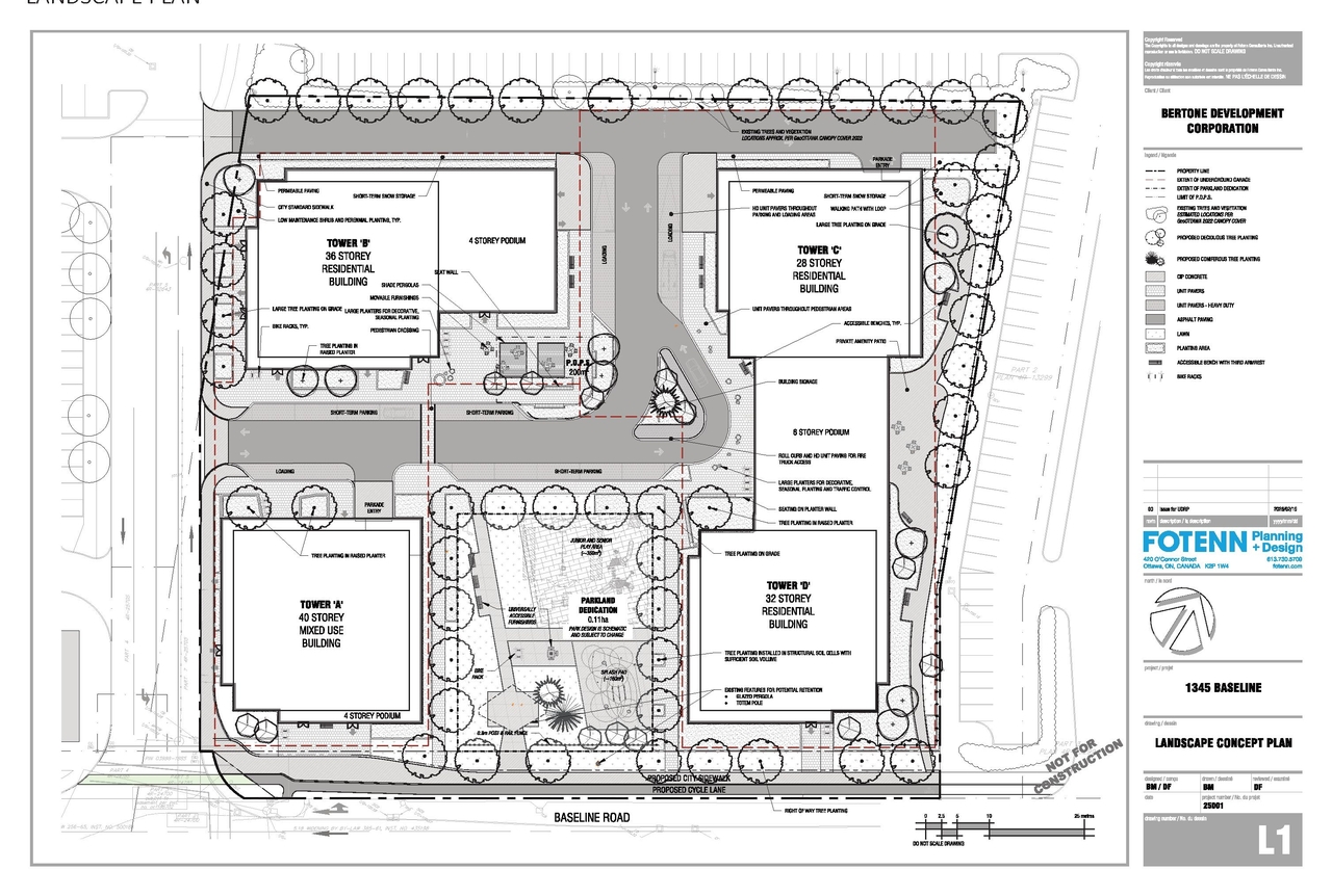 Construction site plan for project from page 47 of the file '2026-06-10 - Design Report UDRP - D02-02-22-0062'