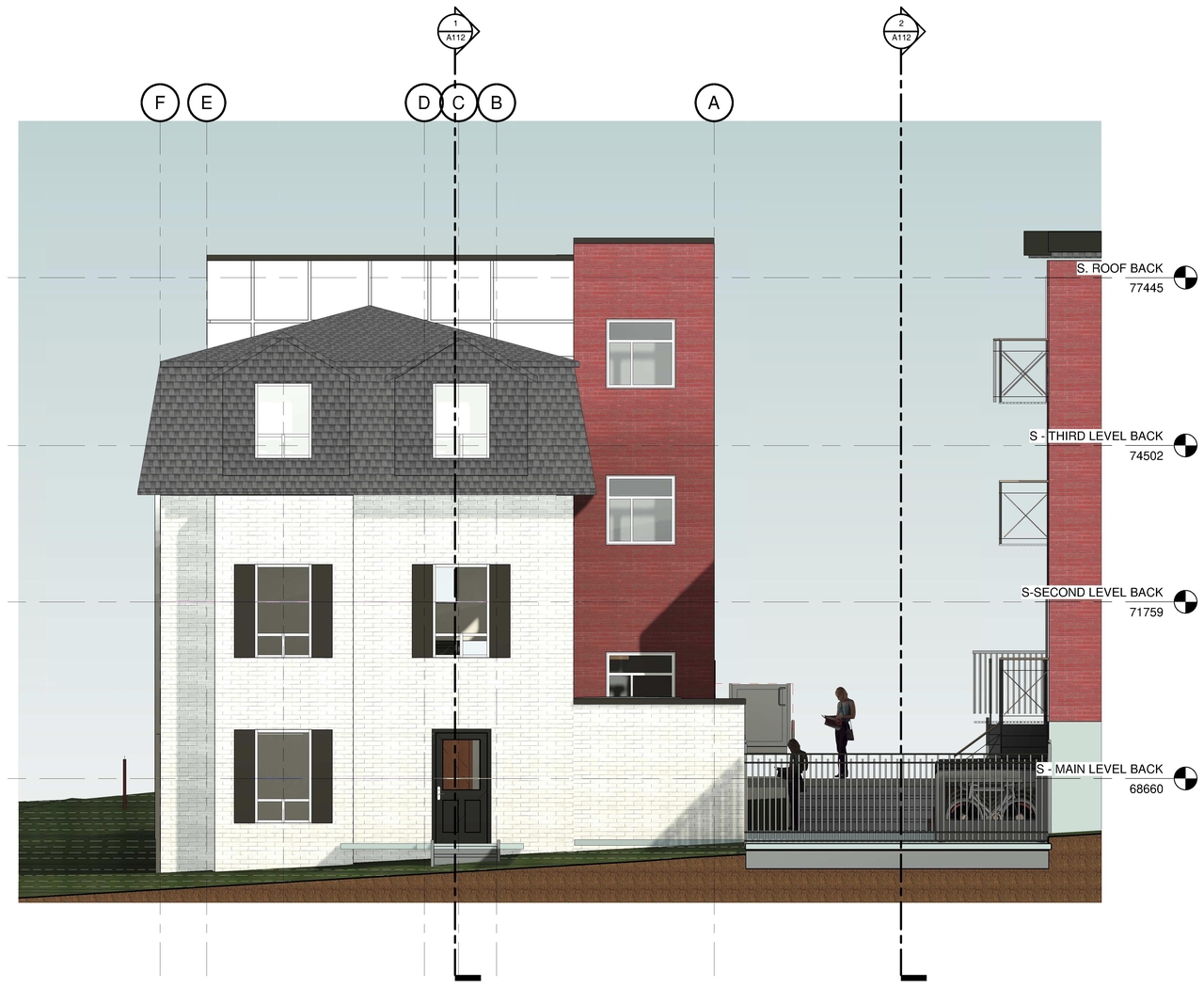 Image from page 3 of the file '2023-02-10 - Floor Plans Elevations - 68 Sweetland Ave 146 Osgoode St - D02-02-22-0067 D07-12-22-'