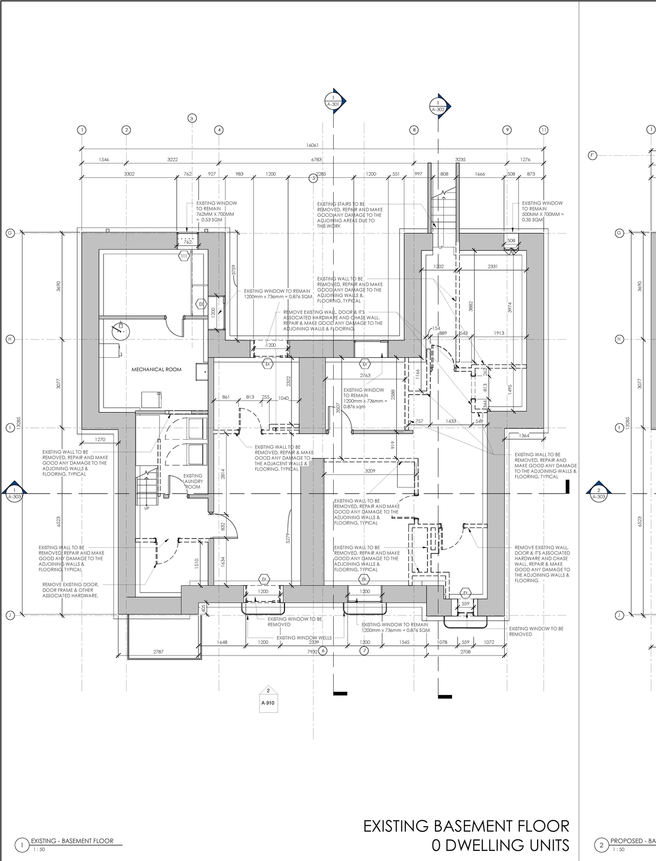Floor plan for project from page 1 of the file '2023-04-25 - Floor Plans & Elevations - D02-02-22-0076'