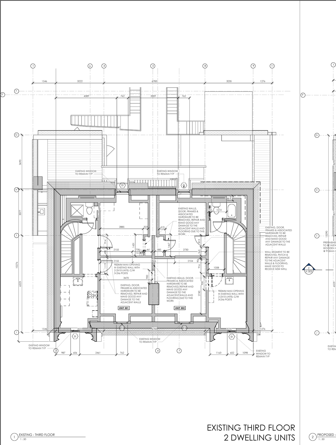 Floor plan for project from page 4 of the file '2023-04-25 - Floor Plans & Elevations - D02-02-22-0076'